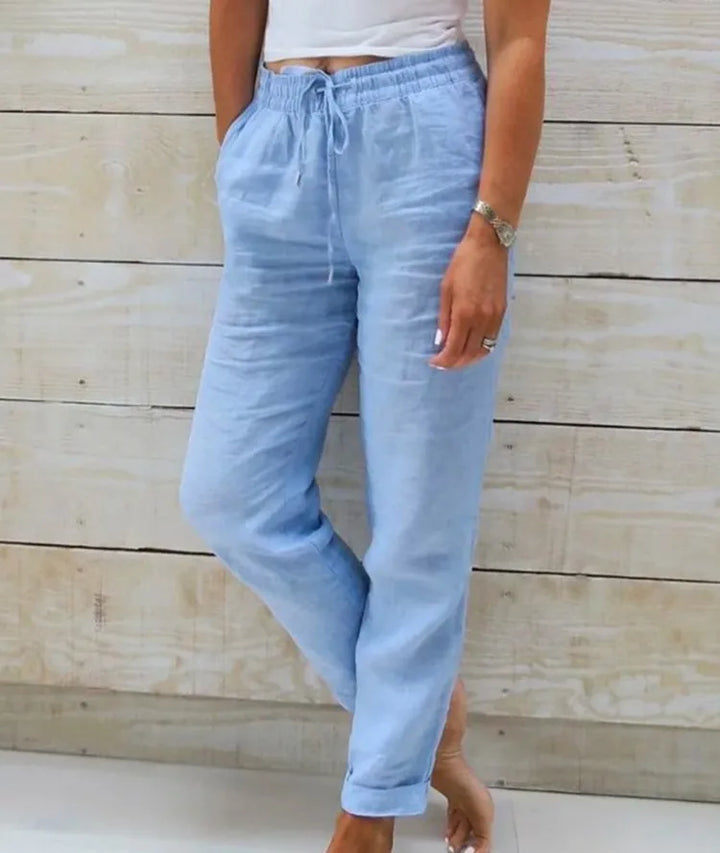 Clara | Short en Lin Chic et Respirant