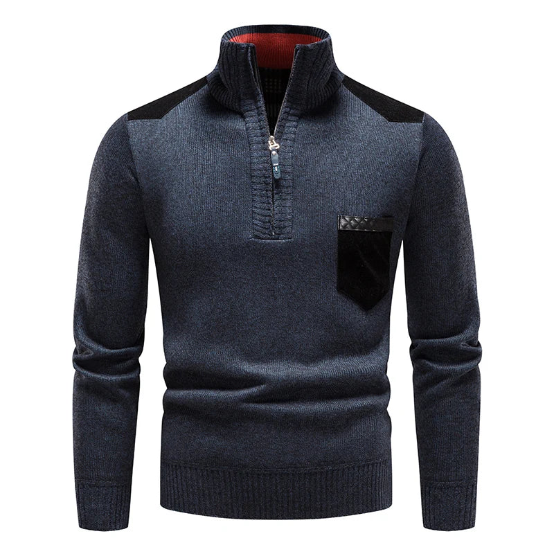 JAMES | PULL HOMME EN POLAIRE AVEC ZIP