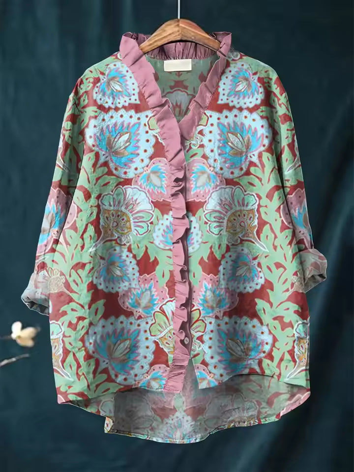 Mia | Blouse au Caractère Calme