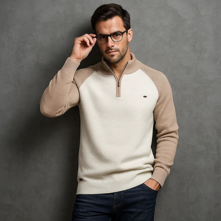 BERNARD | PULL À COL ZIPPÉ