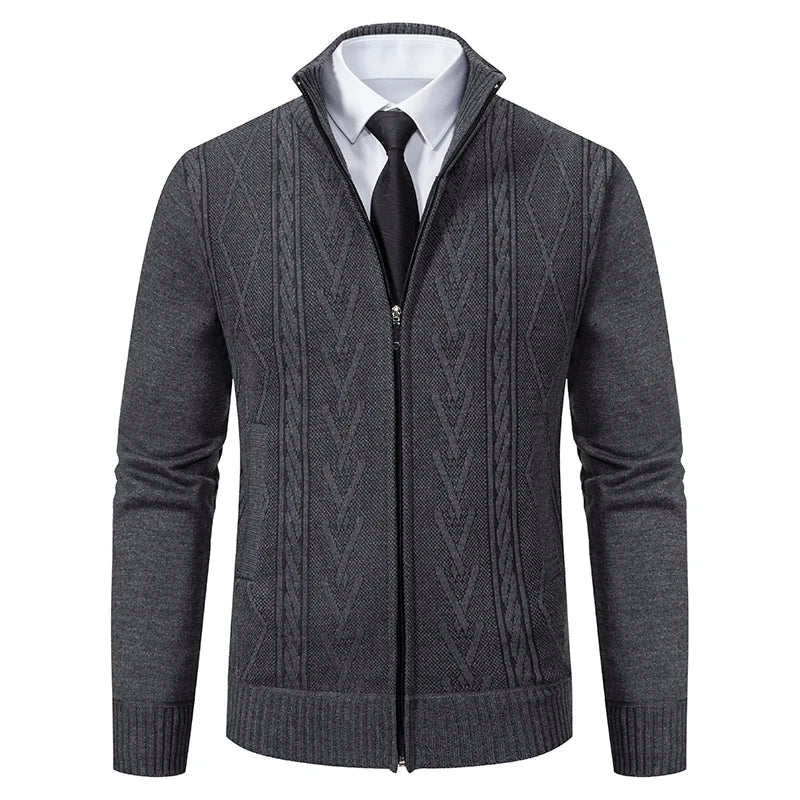 PETER| GILET HOMME AVEC ZIP DE LUXE