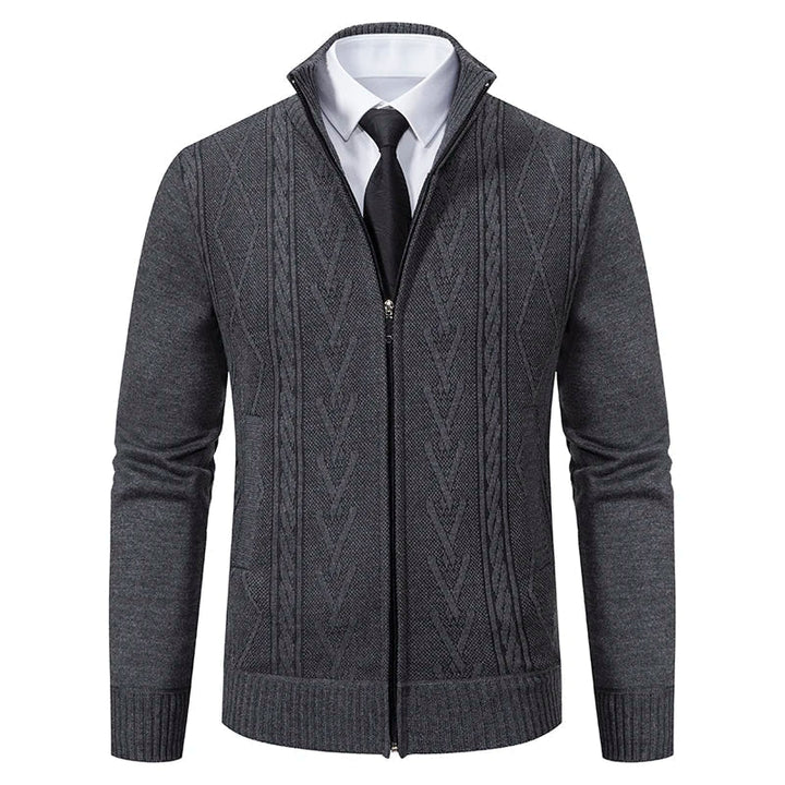 PETER| GILET HOMME AVEC ZIP DE LUXE