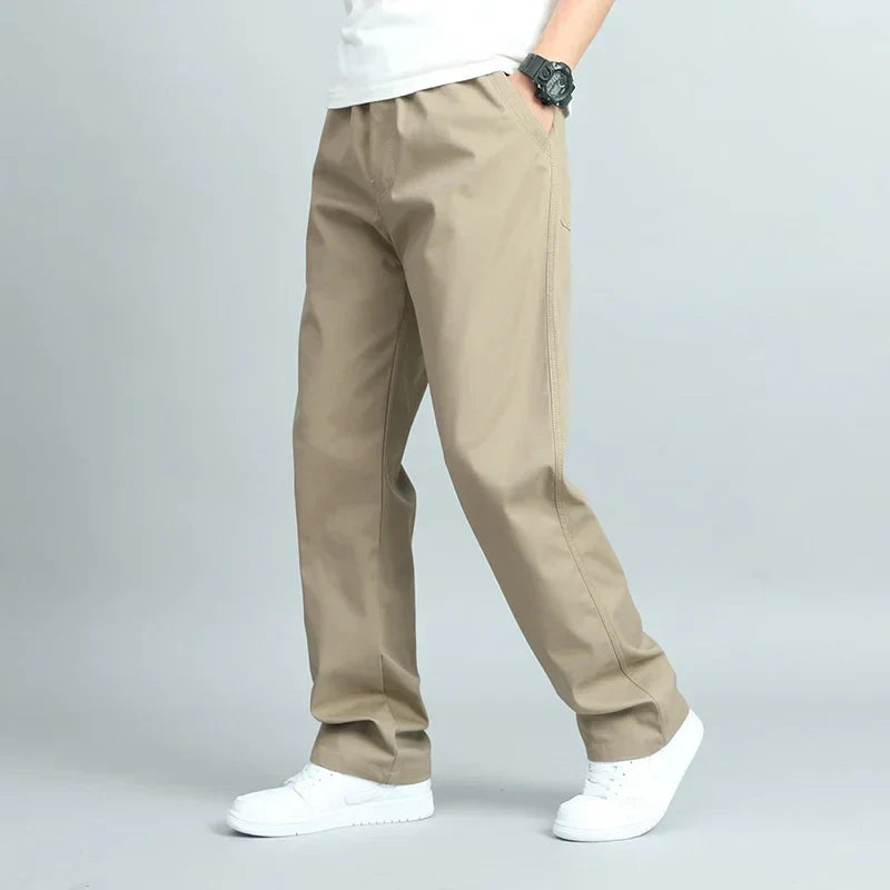 AUSTIN | PANTALONS AMPLE HOMME EN COTON