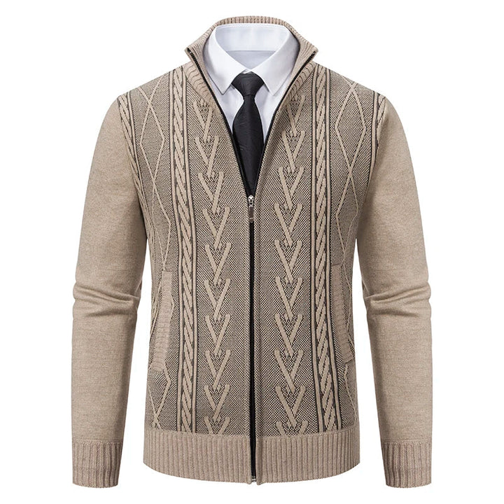 PETER| GILET HOMME AVEC ZIP DE LUXE