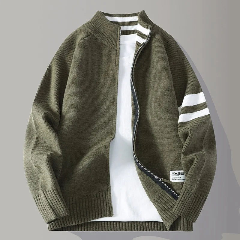 PHILIP | PULL ZIPPÉ EN TRICOT