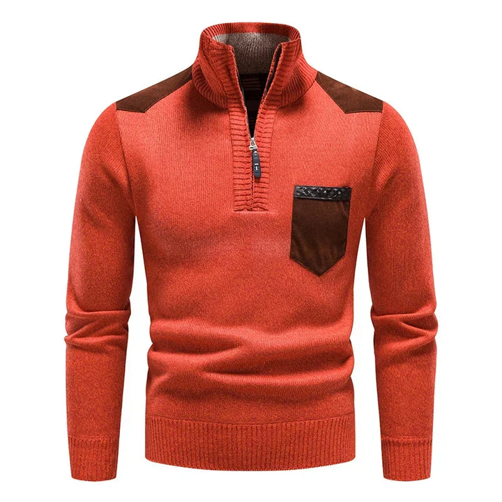 JAMES | PULL HOMME EN POLAIRE AVEC ZIP