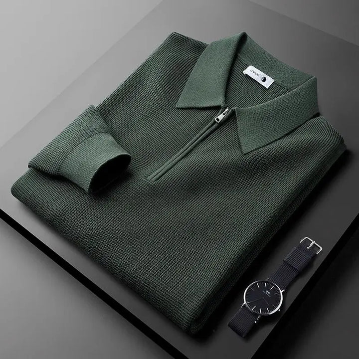 MORRIS | SWEAT CLASSIQUE EN MAILLE WAFFLE