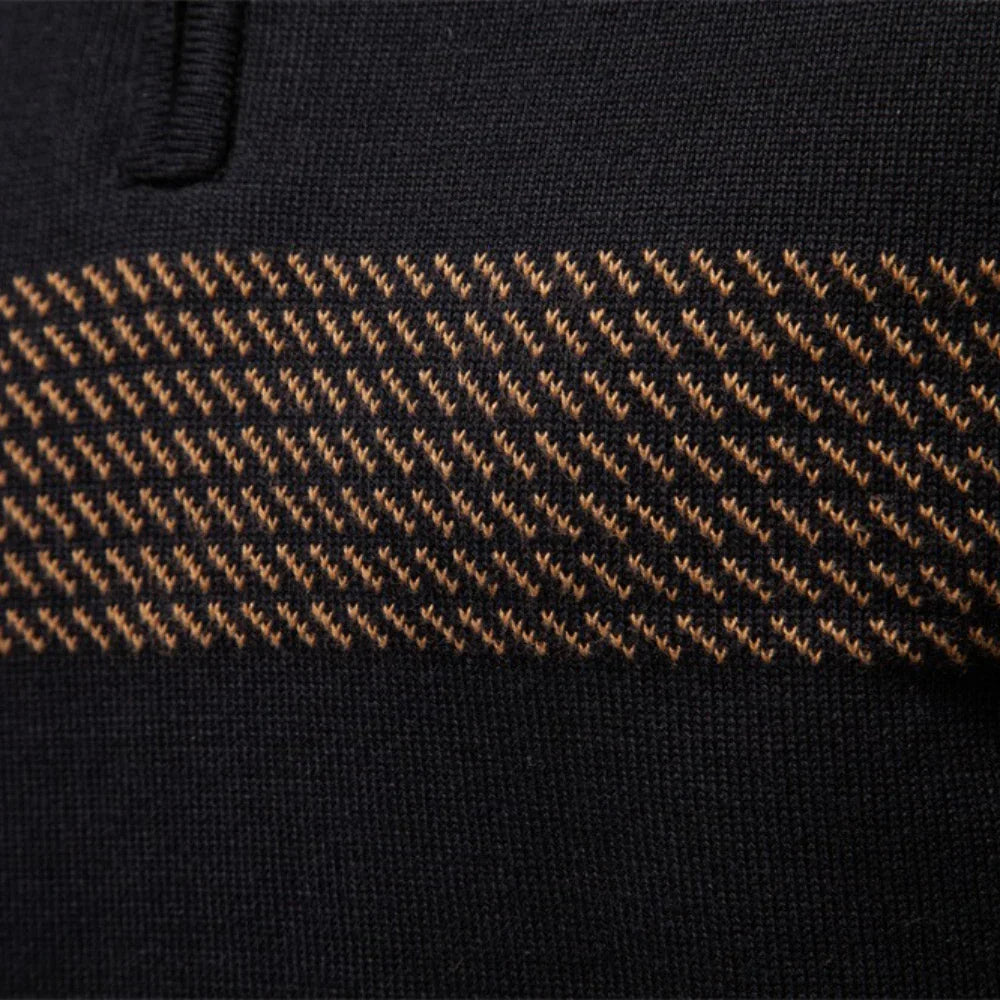 ALEX | PULL ZIPPÉ RAYÉ