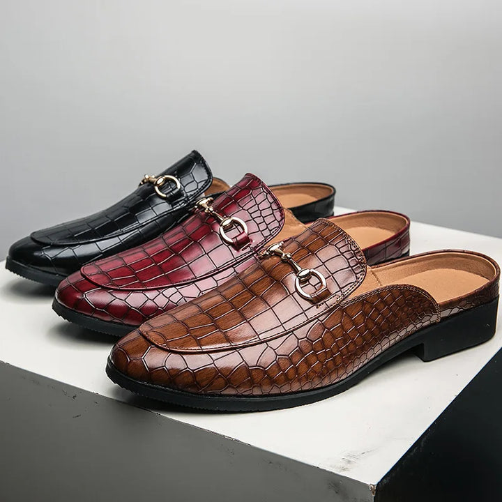 Thomas | Mules en Cuir Véritable