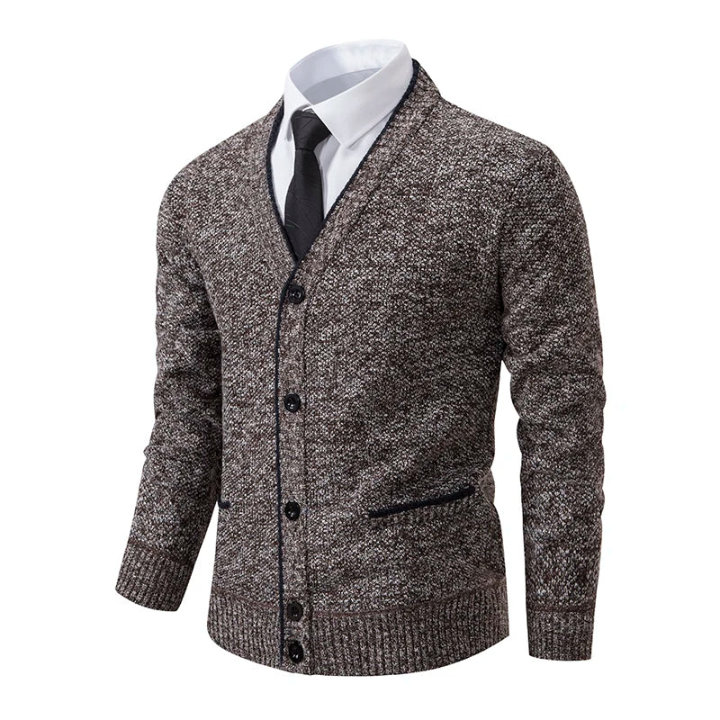 DAVID | MAILLE DE LUXE AVEC COL EN V
