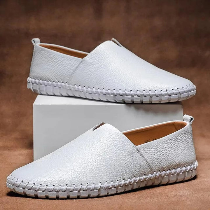 Chris | Mocassins en Cuir Grainé