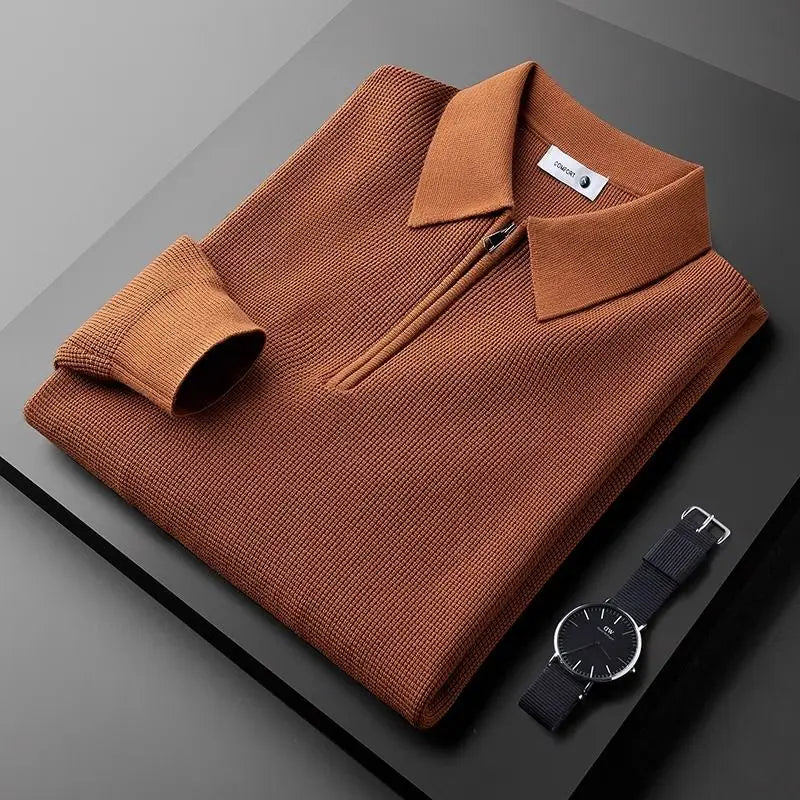 MORRIS | SWEAT CLASSIQUE EN MAILLE WAFFLE