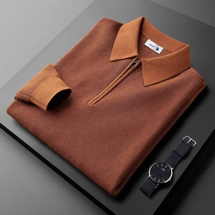 MORRIS | SWEAT CLASSIQUE EN MAILLE WAFFLE
