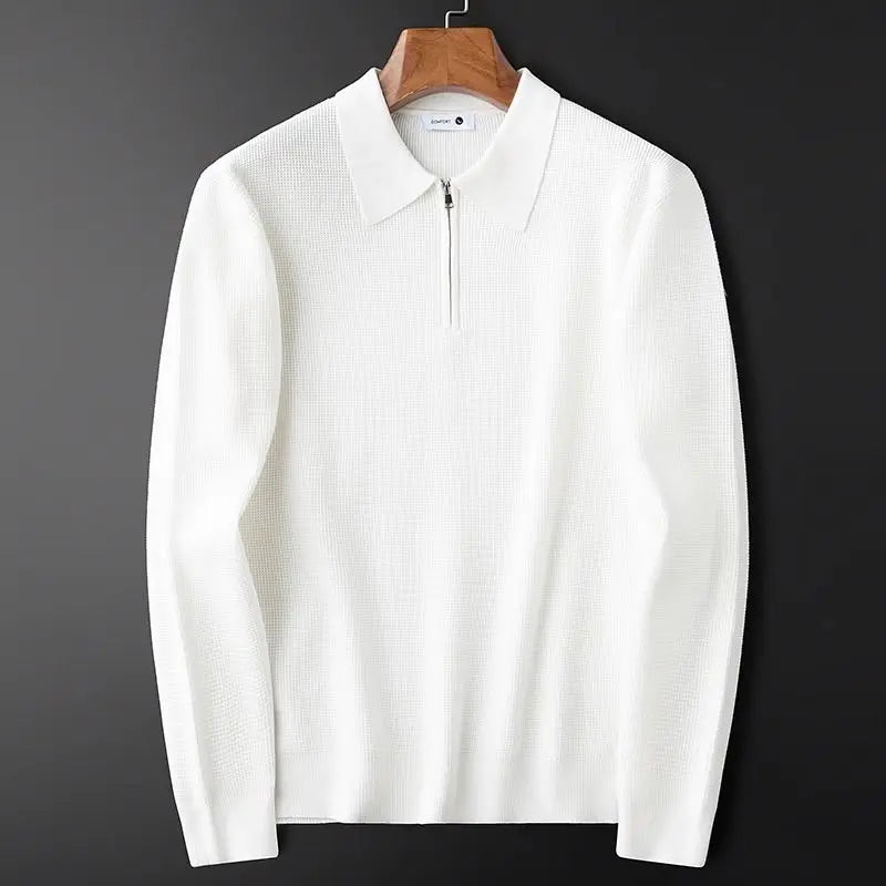 MORRIS | SWEAT CLASSIQUE EN MAILLE WAFFLE