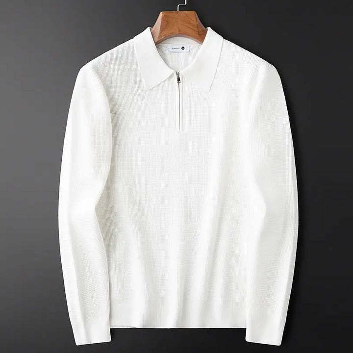 MORRIS | SWEAT CLASSIQUE EN MAILLE WAFFLE