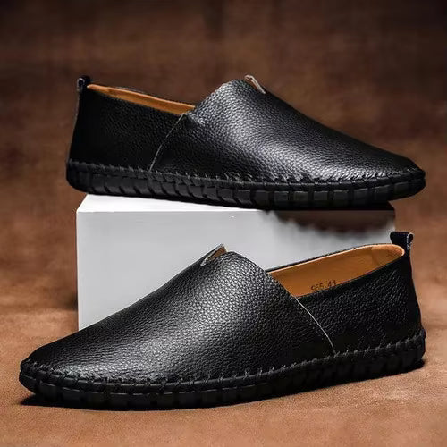 Chris | Mocassins en Cuir Grainé