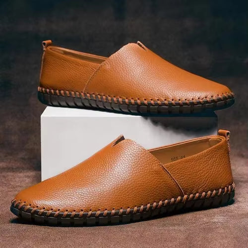 Chris | Mocassins en Cuir Grainé