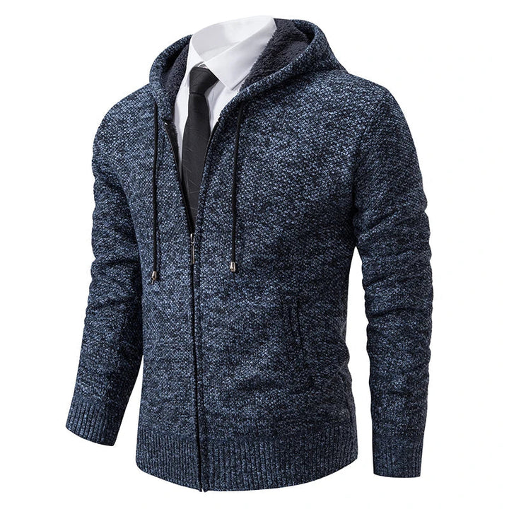 DARRELL | CARDIGAN AVEC ZIP EN POLAIRE