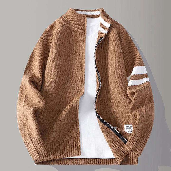 PHILIP | PULL ZIPPÉ EN TRICOT