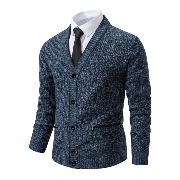 DAVID | MAILLE DE LUXE AVEC COL EN V