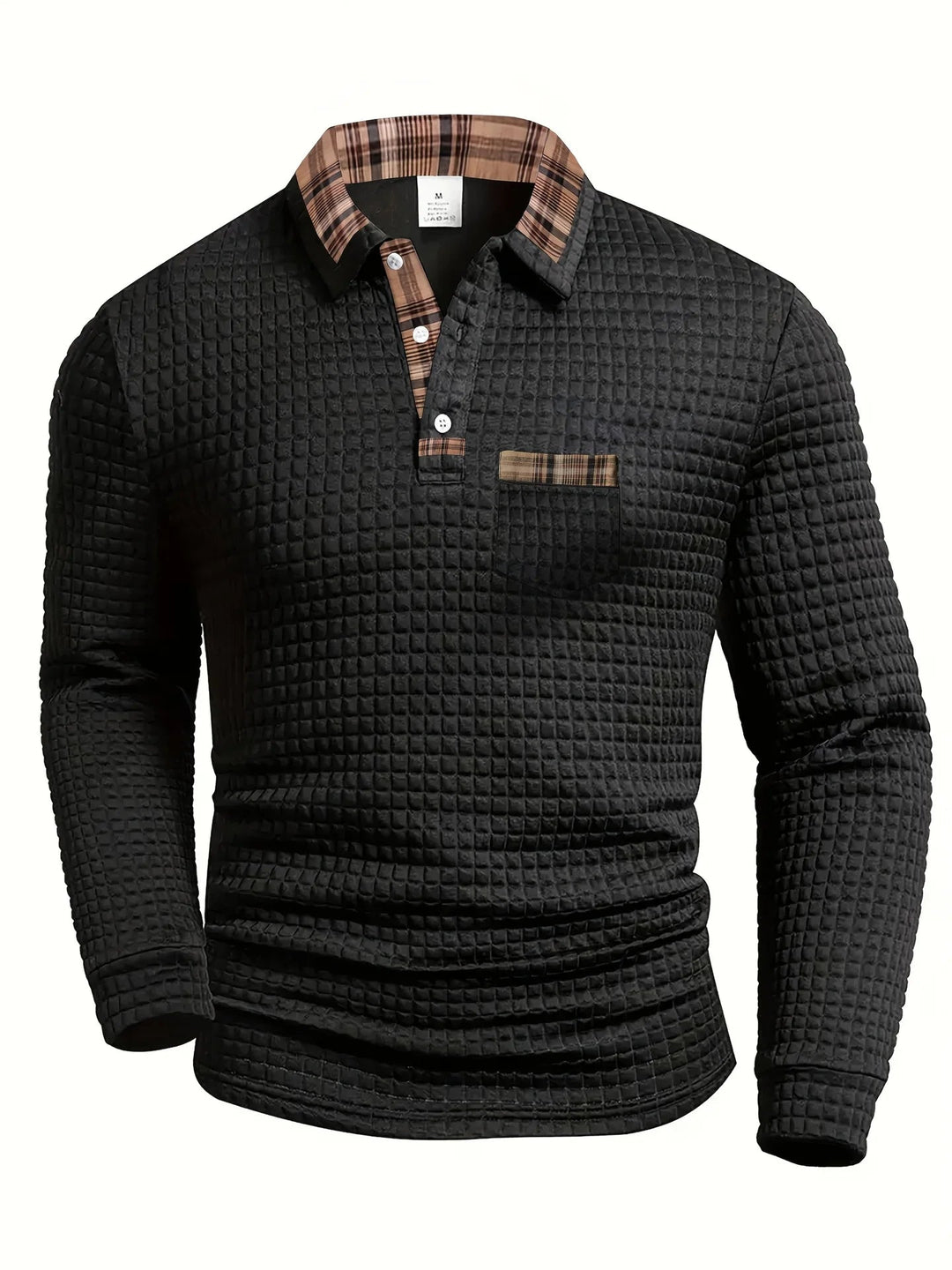RICK | POLO À TEXTURE