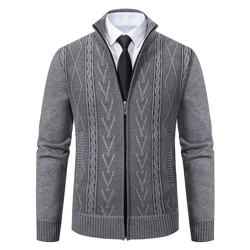 PETER| GILET HOMME AVEC ZIP DE LUXE