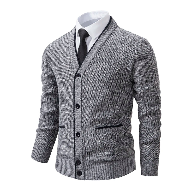 DAVID | MAILLE DE LUXE AVEC COL EN V