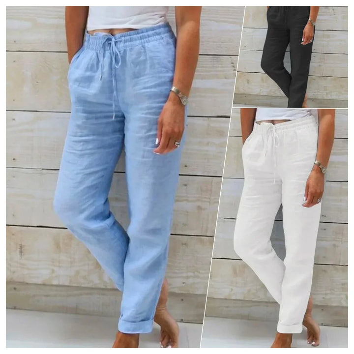 Clara | Short en Lin Chic et Respirant