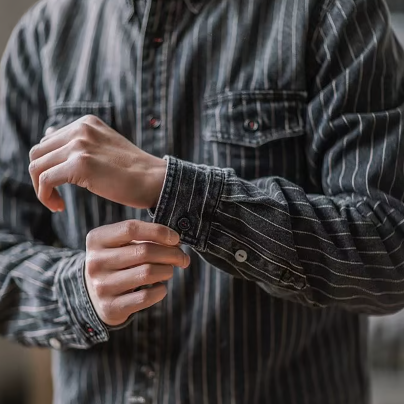 FRED | CHEMISE À RAYURES MANCHES LONGUES