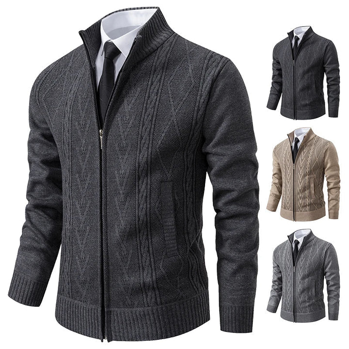 PETER| GILET HOMME AVEC ZIP DE LUXE