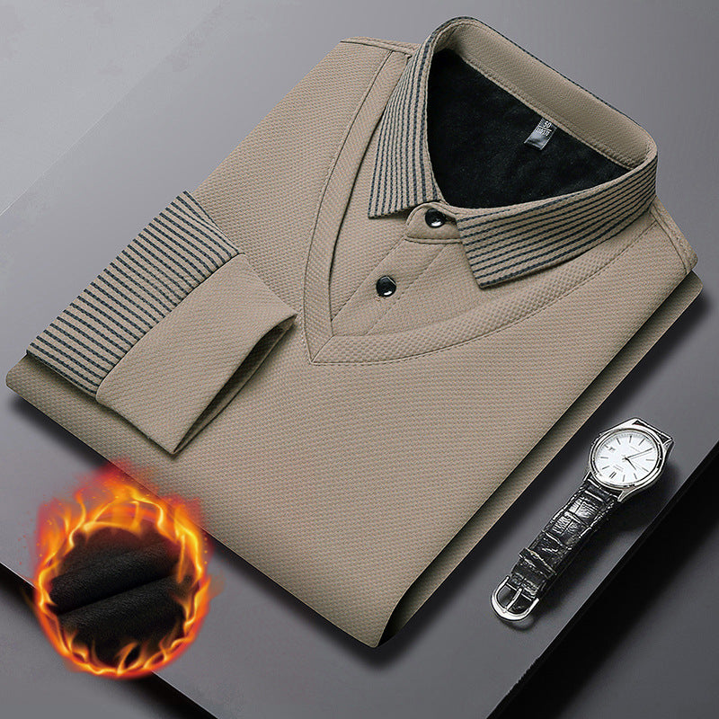 Eli | Chemise à Col Rayé 2 Pièces