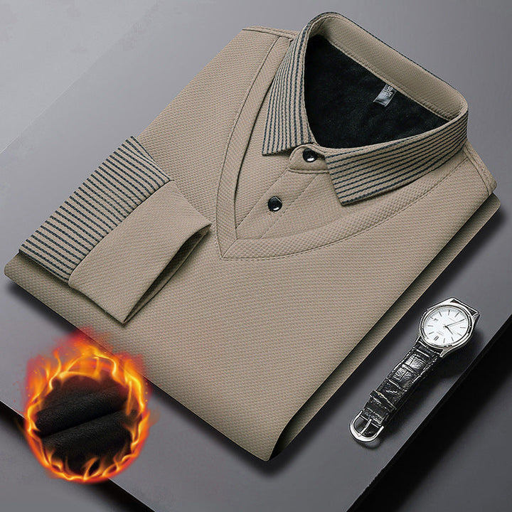 Eli | Chemise à Col Rayé 2 Pièces