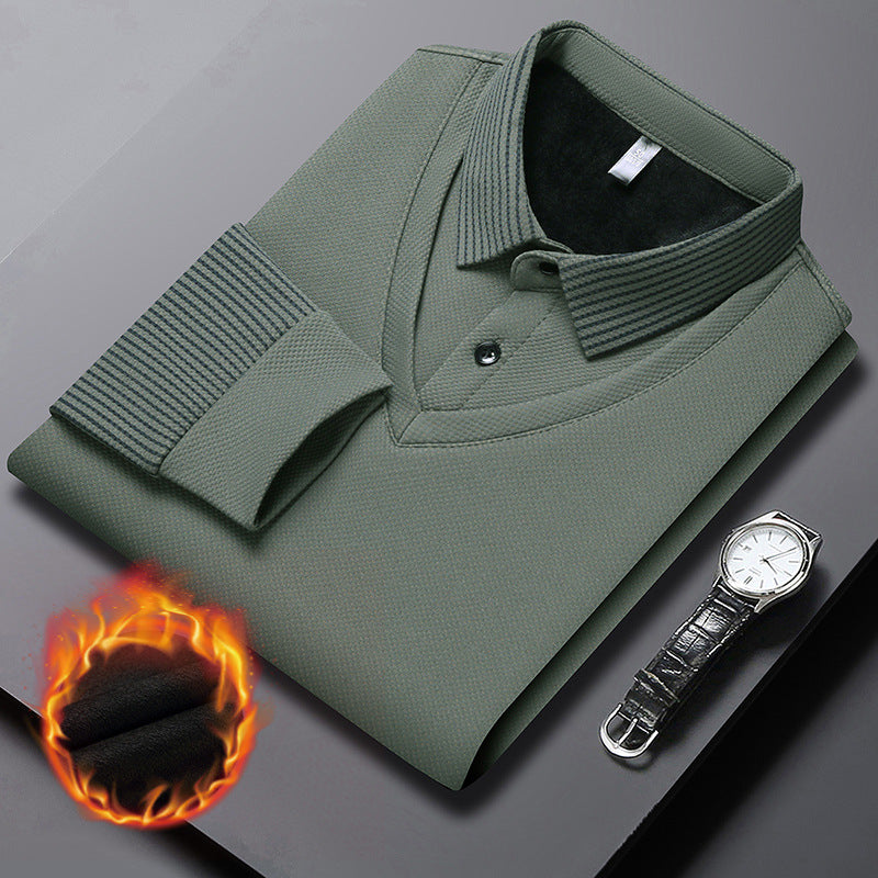 Eli | Chemise à Col Rayé 2 Pièces