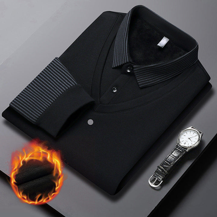 Eli | Chemise à Col Rayé 2 Pièces