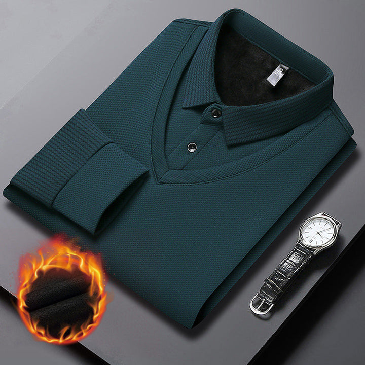 Eli | Chemise à Col Rayé 2 Pièces