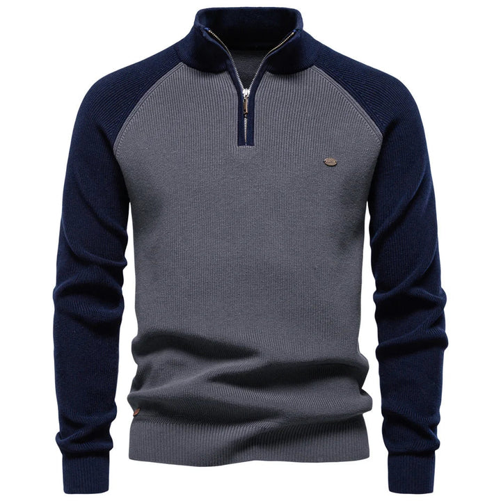 BERNARD | PULL À COL ZIPPÉ