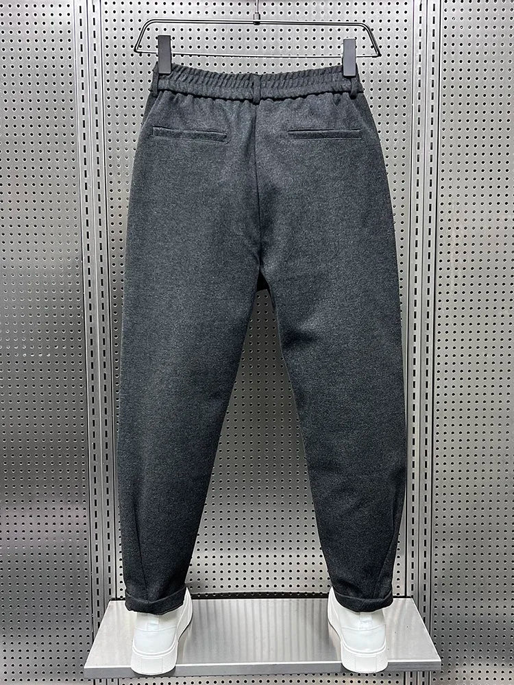CHRIS | PANTALONS TAPERED TEXTURÉS