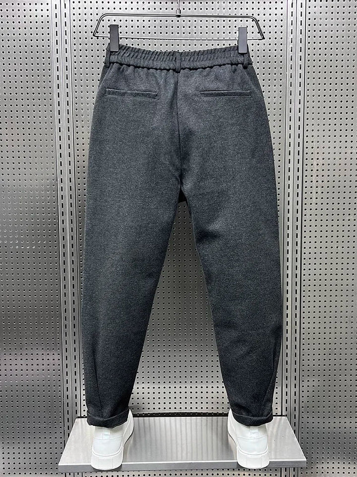 CHRIS | PANTALONS TAPERED TEXTURÉS