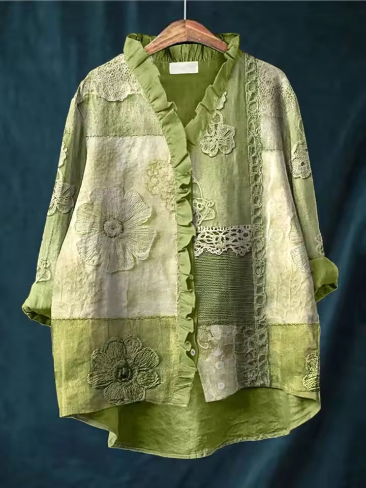 Mia | Blouse au Caractère Calme