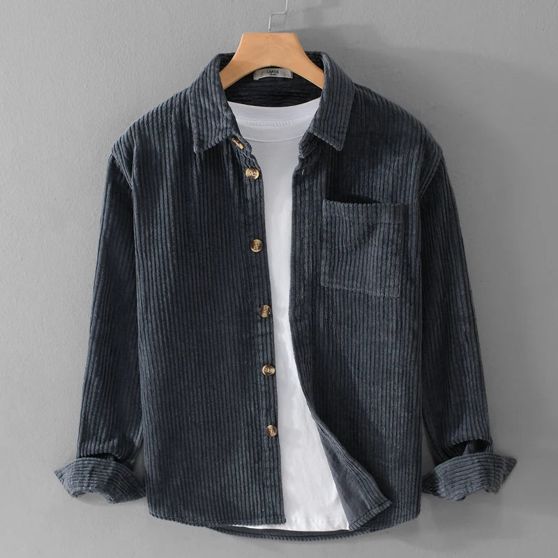BOBBY | CHEMISE EN VELOURS CÔTELÉ