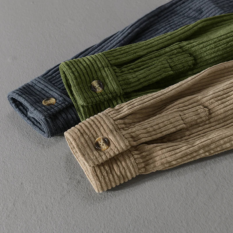 BOBBY | CHEMISE EN VELOURS CÔTELÉ