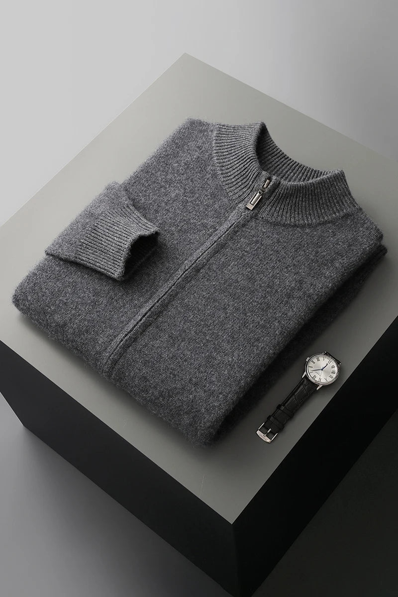 ARVIN | GILET DE LUXE EN LAINE DE CACHEMIRE PREMIUM