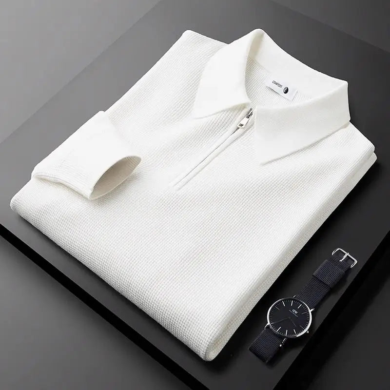 MORRIS | SWEAT CLASSIQUE EN MAILLE WAFFLE