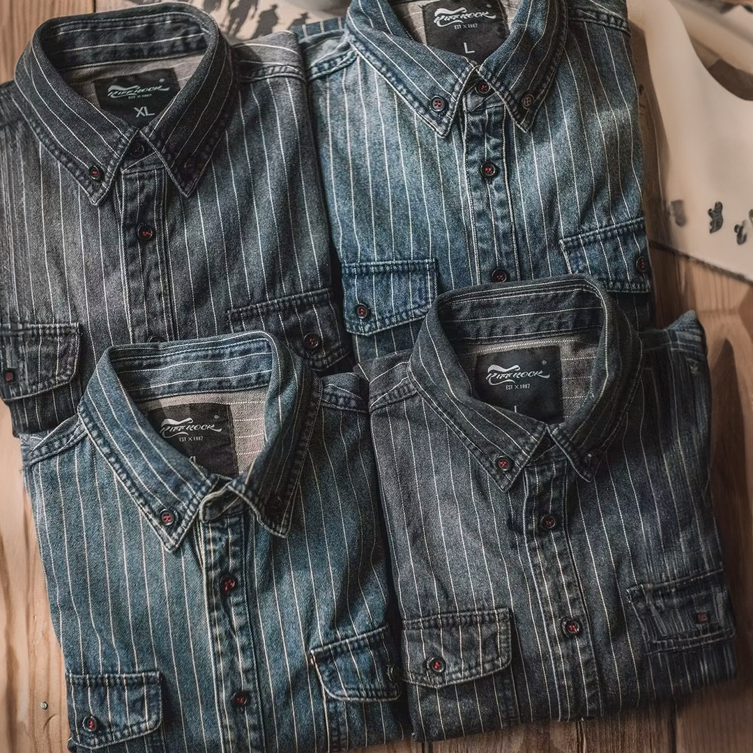 FRED | CHEMISE À RAYURES MANCHES LONGUES