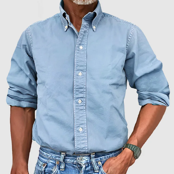 ROBERT | CHEMISE À MANCHES LONGUES ANTI-PLIS