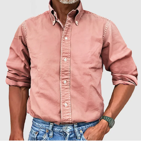 ROBERT | CHEMISE À MANCHES LONGUES ANTI-PLIS