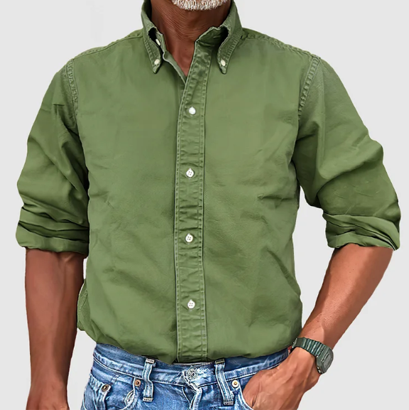 ROBERT | CHEMISE À MANCHES LONGUES ANTI-PLIS