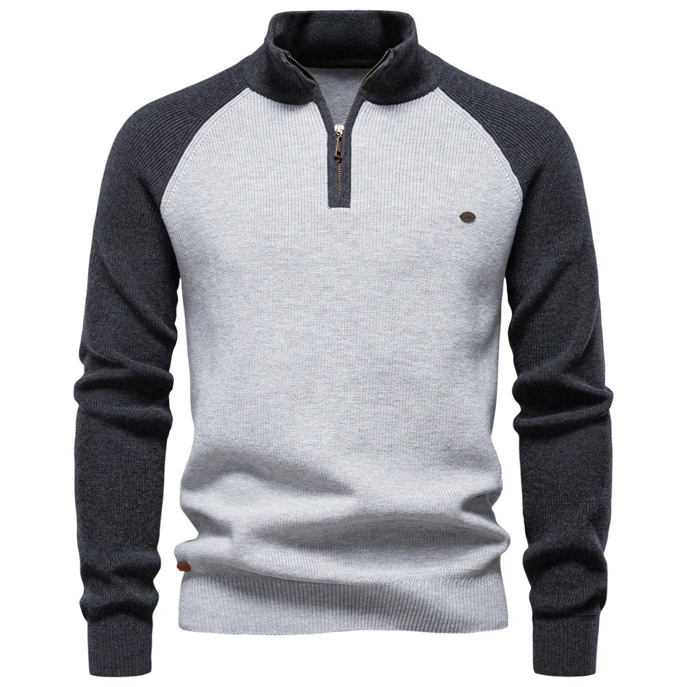 BERNARD | PULL À COL ZIPPÉ