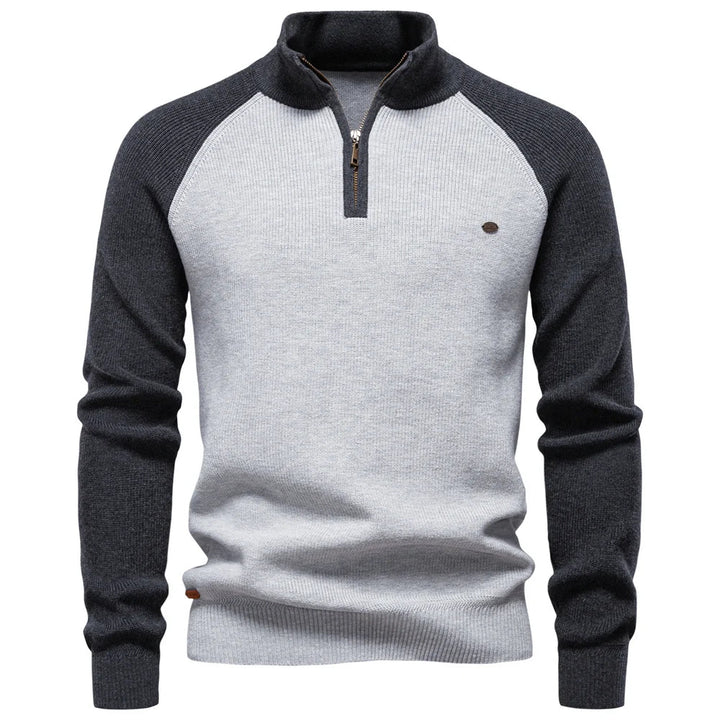 BERNARD | PULL À COL ZIPPÉ