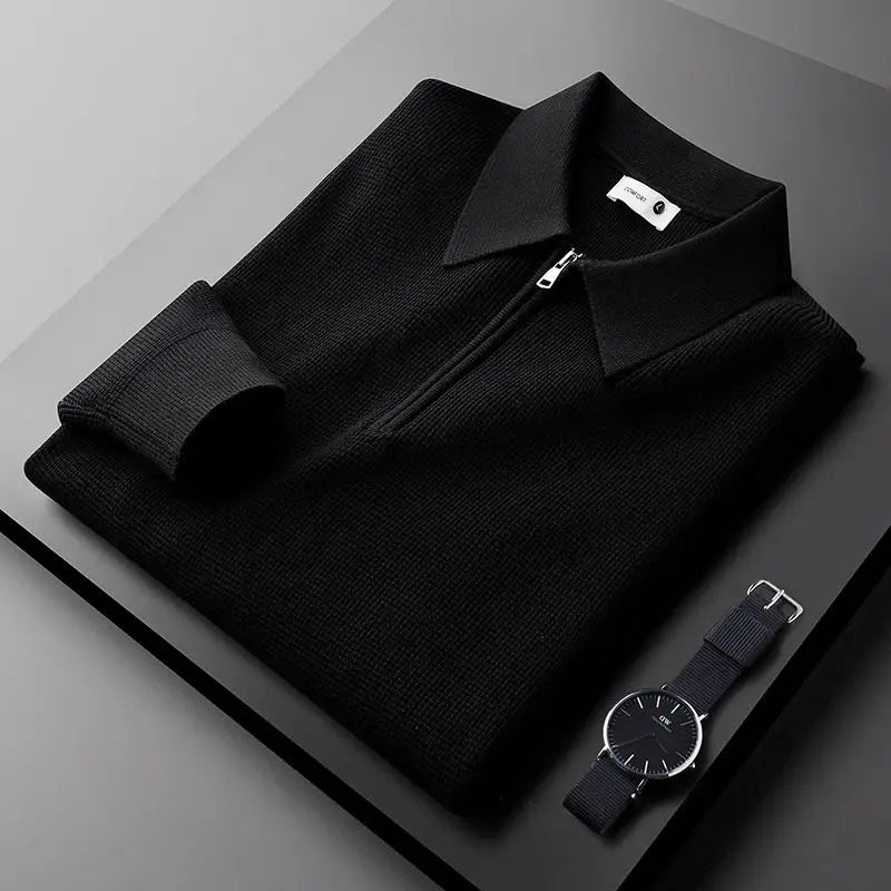 MORRIS | SWEAT CLASSIQUE EN MAILLE WAFFLE